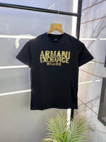 Arman_i Exchange Black Premium Round Neck Printed T-shirt F2509-B2