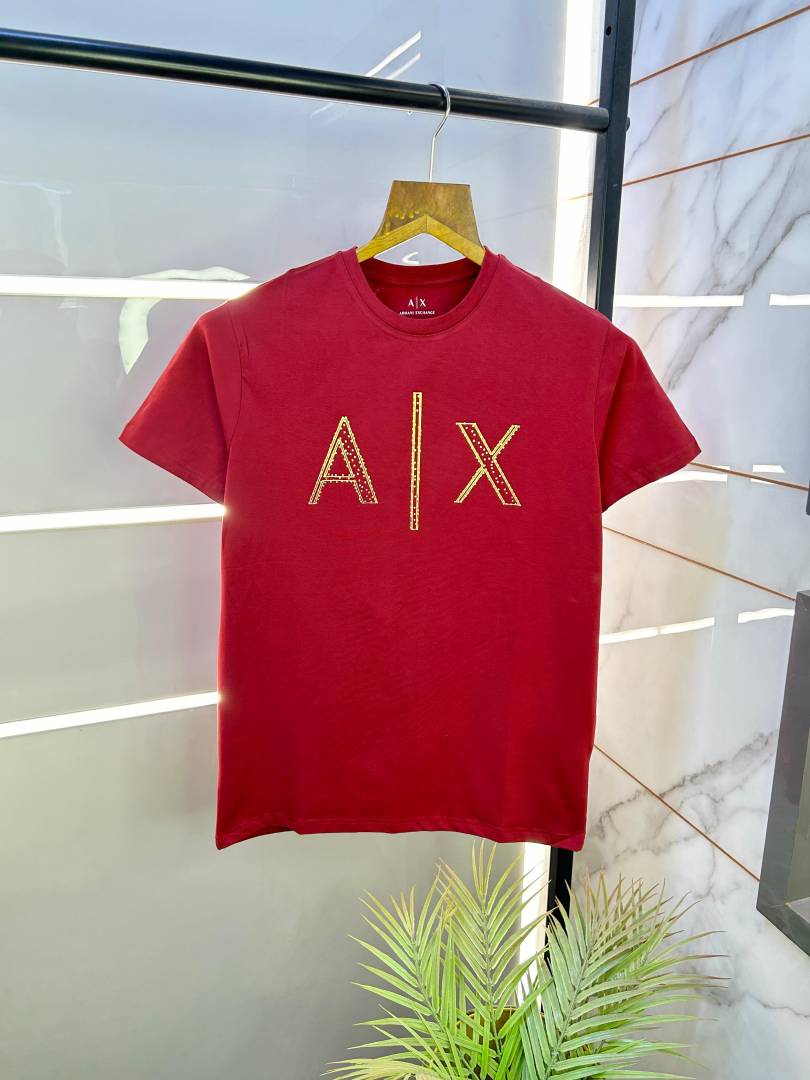 Arman_i Exchange Maroon Premium Round Neck Printed T-shirt F2509-MA