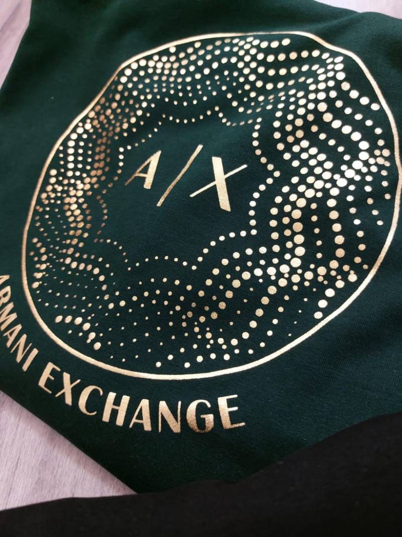 Arman_i Exchange Green Premium Round Neck Printed T-shirt F2509-GR