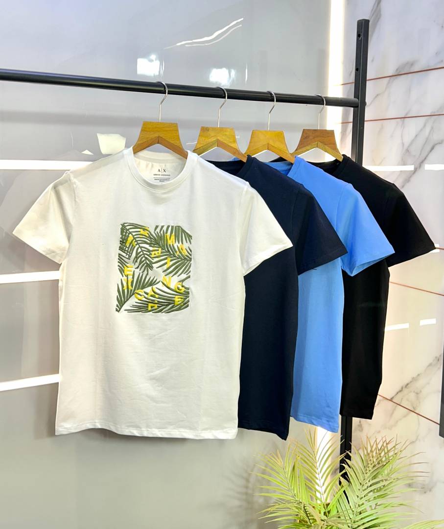 Arman_i Exchange Black Premium Round Neck Printed T-shirt F2509-B2